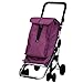 Produktbild Playmarket Einkaufstrolley Go up in Polyester, Edelstahl 65x35x35 cm, Lila 24910/216