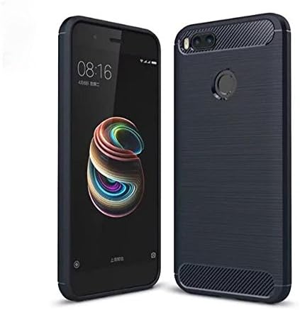 Ruckway® Xiaomi Mi A1 case,Slim,soft,easy to install,The use of advanced carbon fiber materials,tough wear-resistant,perfect match Xiaomi Mi A1(blue)