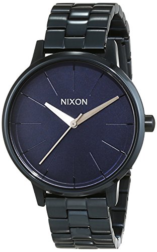 Nixon Damen-Armbanduhr Kensington All Indigo Analog Quarz Edelstahl A0991929-00 Nixon Damen-Armbanduhr Kensington All Indigo Analog Quarz Edelstahl A0991929-00