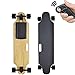Produktbild WAYPGC Elektrisches Longboard-Skateboard, elektrisches Skateboard und Fernbedienung, 300W Brushless-Motor, Dual Drive, Maxi-Geschwindigkeit 13,6 Mph, Maxi-Last 220 lbs