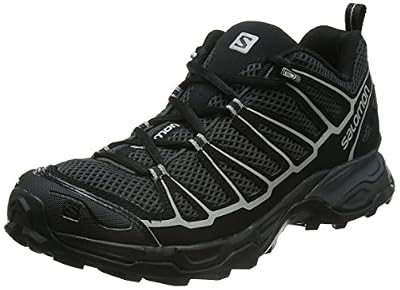 Salomon X Ultra Prime, Chaussures de trekking et randonnée homme, Multicolore (Asphalt/black/aluminium), 42 EU