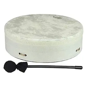 Remo E1-0310-00- Standard Buffalo Drum, White