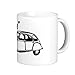 Produktbild Touchlines - Citroen Baureihe 2 CV Ente Kaffeetasse White, OS