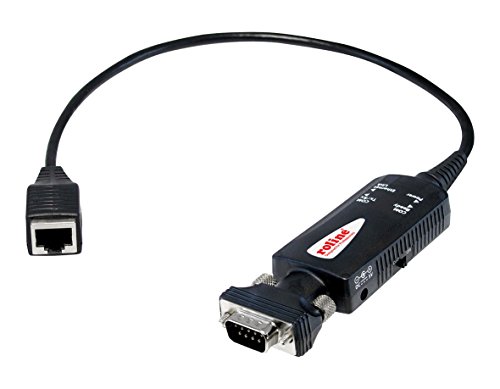 Preisvergleich Produktbild ROLINE RS232 über Ethernet Kabel-Adapter