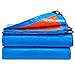 Produktbild Plane Regenschutz Tuch Plane Schatten Tuch Isolierung Verdickung Baldachin Leinwand Plane (Farbe : Blue orange, größe : 5 * 7m)