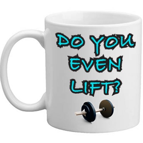 Freelogix - Do You Even Lift novedad taza divertida gimnasio Entrenamiento levantamiento de pesas
