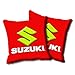 meSleep Suzuki Car Cushion Covers With Filler (12x12) - 2 Pcs RS.549.00