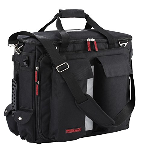 Toolmax | Ein hochwertiges Werkzeug Tasche Reisetasche und Rucksack. DIY-Liebhaber und professionelle Handwerker lieben dieses Tool-Aufbewahrungstasche. (schwarz)