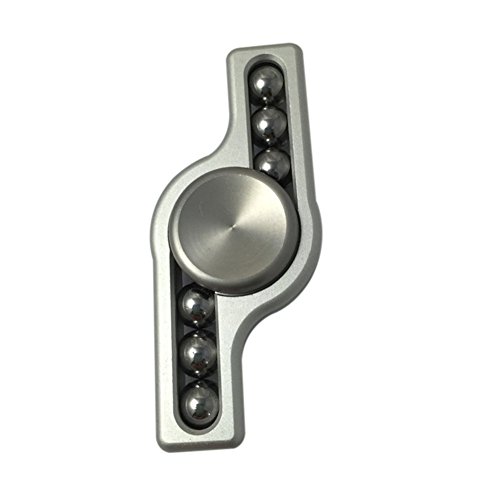 Haodasi Finger Gyro New Toys Puzzle HandSpinner ADHD Focus To Relieves Anxiety and Boredom(Colour: silver )