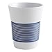 Produktbild Kahla Magic Grip Cupit To Go Becher, Kaffeebecher, Trinkbecher, Trinktasse, Porzellan, Deep Sea Blue, 350 ml, 235031A22055CMG