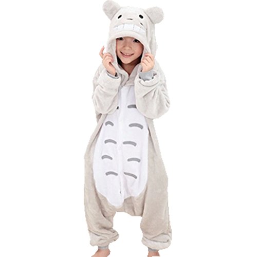 Unisex nightwear and pyjamas Niños Animal Onesie Pijama una Pieza Totoro, Rosa roja