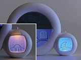 Claessens‘ Kids KSMOONHK Kid’sleep Moon-Nachtlicht / Aufsteh-Anzeiger Hello Kitty, weiß - 4