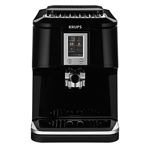 Krups EA8808 Kaffeevollautomat (Two-in-One-Touch Funktion, 15 bar, Touchscreen-Farbdisplay) Edelstahl/ Schwarz - 2