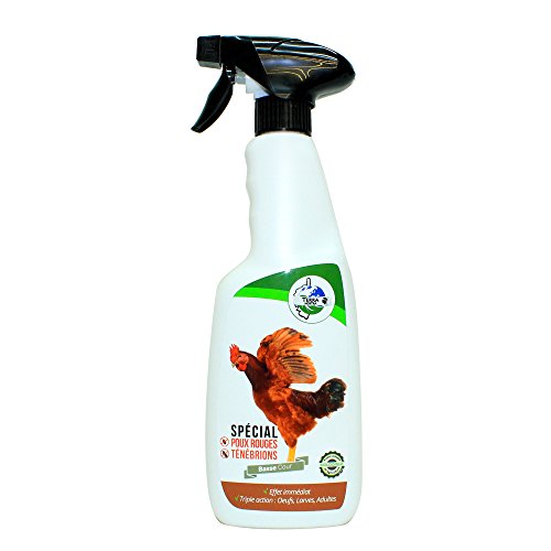 TERRA NOSTRA Insecticide Naturel Basse Cour POUX Rouges TENEBRIONS ACARIENS Spray 500ml Utilisable en Agriculture Biologique