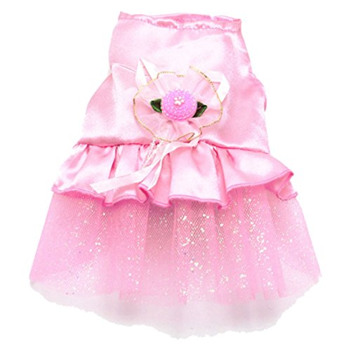 Lovely-Flowers-Pet-Clothes-TOOGOORDog-Cat-Bow-Tutu-Dress-Lace-Skirt-Pet-Puppy-Dog-Princess-Costume-Apparel-Clothes-Lovely-Flowers-Pink-XXS