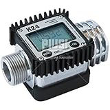 Misuratore Portata Acqua Digitale 15-120L/min - Flussometro Turbina, 1"NPT, Per Liquidi - Foto 6