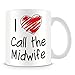 Produktbild I Love Call the Midwife Personalised Mug (add ANY name, message, text, photo) Customised Cup Gift by ITservices