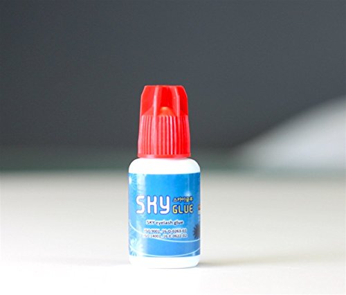 Wimpernverlängerung – SKY Glue S+ 5ml – Wimpernkleber – Kleber schwarz, extra stark, schnell trocknend für Einzelwimpern und Volumenwimpern - 3
