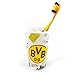 Produktbild Borussia Dortmund Zahnpflege Set Zahnbürste & Zahnputzbecher BVB 09 - plus gratis Aufkleber forever Dortmund