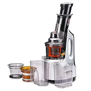 AGARO Imperial 240-Watt Slow Juicer with Cold Press Technology (Grey/Black)