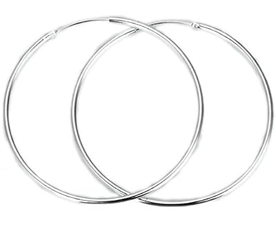 Au Marché du Luxe - Boucles d'oreilles argent 925 créoles