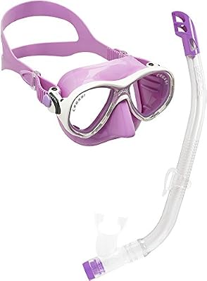 Cressi Sub S.p.A. C/Set Marea Kit de randonnée aquatique Pourpre
