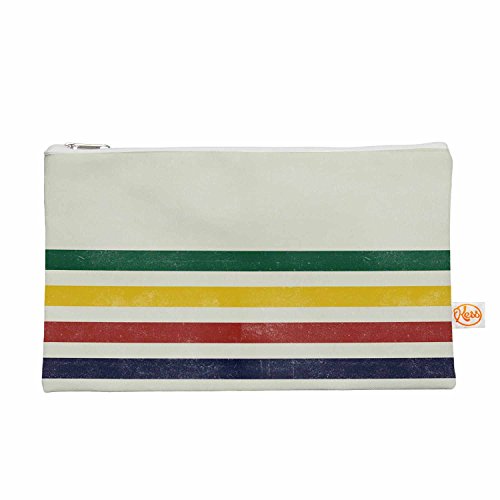 Kess InHouse 12,5 x 21,6 cm Draper”Eagle Scout Stripes” Tout Sac – Vert