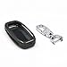 Price comparison product image ORUN Fashion Customized Aluminium Metal Car Key Cover Case For Audi A5-A8 series & RS Series & S6-S8 Series & Q5BLACK
