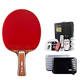 ✔ Garantía de 30 días: las paletas de ping-pong utilizan la tecnología más avanzada. Tenemos mucha confianza en su calidad y le ofrecemos una garantía de satisfacción del 100%.