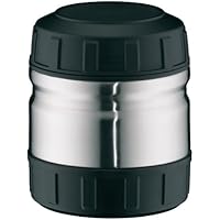 Alfi 5708205050 - Recipiente termo de acero inoxidable, 0,50 l, color negro y gris