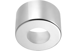 DTGN 66x40mm(DxT) Round Escutcheon Plate - Good for Bathroom Kitchen 33mm Dia Pipe - 201 Stainless Steel Water Pipe Cover - Silver Tone