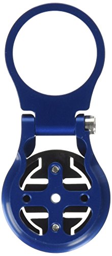K-Edge MTB Stem Mount Adjustable for Garmin Edge/Forerunner 1/4 Turn Blue [KE530BE]
