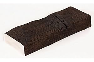 VIGAS IMITACION MADERA VIGA IMITACION MADERA DECORATIVA DE POLIURETANO 12.5CM DE ANCHO X 4CM DE ALTO X 3 METROS DE LARGO