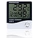 Produktbild HTC-1 Temperatur-/Feuchtigkeitsmessgerät, multifunktionales LCD-Display, Genauigkeit, Thermometer Hygrometer für Innen- und Außenbereich