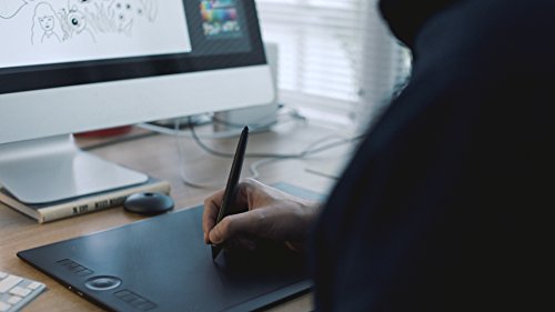 Wacom Intuos Pro Stifttablett Größe L / Grafiktablett inkl. Wacom Pro Pen 2 Eingabestift mit verschiedenen Spitzen / Kompatibel mit Windows & Apple - 6