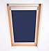 Produktbild Bloc Skylight Rollo 102 Für Velux Dachfenster Blockout, Marineblau