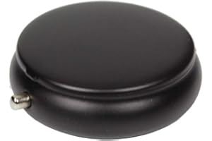 Sepilo Taschenascher CEPP Mini Aschenbecher Taschenaschenbecher mit Ablage ideal für die Reise - Mini Pocket Ashtray (Schwarz Matt)
