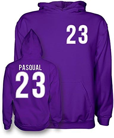 Pasqual 23 Fiorentina Style Hoodie 15/16 (Purple/White) - XXL