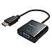 Produktbild Cyond Vention HDMI Transfer zu VGA Adapter Digital zu Analog Video Audio Converter Kabel 1080p Für PC Laptop TV Box Projektor