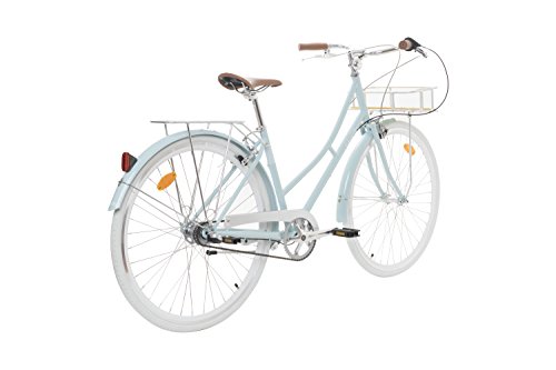 Fabric Cityrad – Hollandrad Damen Fahrrad mit Korb, Shimano Inter 3-Gang, 5 Farben, 14 Kg. - 2