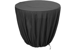 BDKMMS Fountain Cover, 210D Oxford Bird Bath Cover with Windproof Drawstring Waterproof Statue Protective Cover for Outdoor & Indoor All Season Use