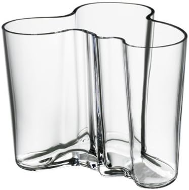 Iittala Alvar Aalto Collection Vase 4.75 Clear by Iitala