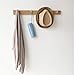 Produktbild ZLL Wäscheständer Kleiderbügel Massivholz Garderobe Wandmontage Schlafzimmer Studie Schlafzimmer Einfache Kleiderhaken am Wandregal Kleiderständer,4hooks