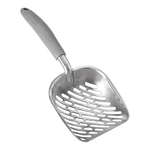 UEETEK-Mtal-de-Kitty-pour-animaux-de-compagnie-chien-chat-litire-Scooper-pelle-merde-Remover-avec-Long-Manche-pour-animaux-de-compagnie