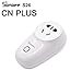 Produktbild kingpo Hub Erforderlich Arbeiten mit Amazon und Google Home Remote-Steuerung Ihrer Appliance durch Android und iPhone Sonoff WLAN-Stecker S26 Wireless-Steckdose Steckdose Zeitschaltuhr Nein
