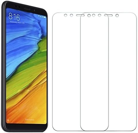 [2 Pack] Xiaomi Redmi 5 Plus Screen Protector, Senisttech High Transparency Anti Fingerprint 9H Tempered Shatterproof Glass Screen Protector Anti-Shatter Film for Xiaomi Redmi 5 Plus [3D Touch Compatible]