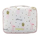 Größe- L 25 * 17 * 7cm .Genug Platz für Creme, Hair Zusätze, Parfüm, Lippenstift und Schminke Werkzeuge. Bringt Ordnung in Ihre Make up Artikel und Reise Artikel.