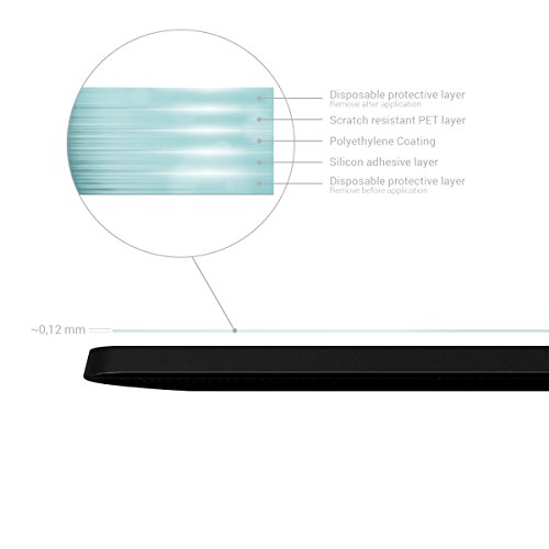 2x kwmobile Folie matt für Acer Iconia Tab 10 (A3-A40) Displayschutzfolie – Schutzfolie Anti-Fingerabdruck Displayschutz Displayfolie entspiegelt - 3