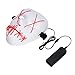 Produktbild Fditt Halloween Scary Maske mit LED Light Up Glow Kostüm für Party Prop Show Dekor MEHRWEG VERPACKUNG socialme-eu(Rot)