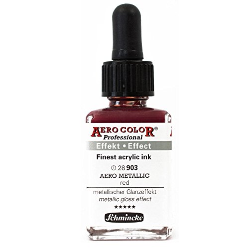 Airbrush Paint Metallic Red 28 903 28 ml Schmincke Aero Colour Professional Effect